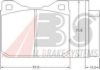 VAG 291698151A Brake Pad Set, disc brake